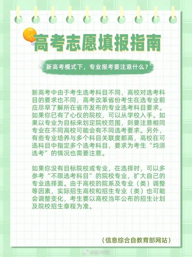 高考志愿填報策略6