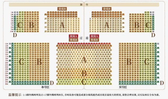 座位分布圖