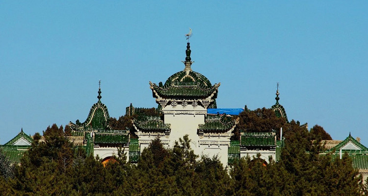 清代九彩坪噶得勒耶拱北