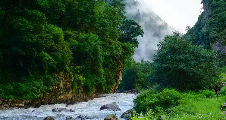 勒布溝國家級景區(qū)