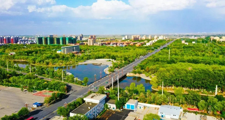 五家渠濱河公園