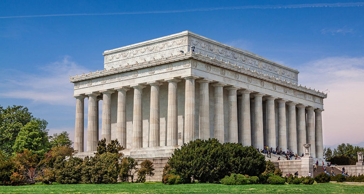 华盛顿林肯纪念堂